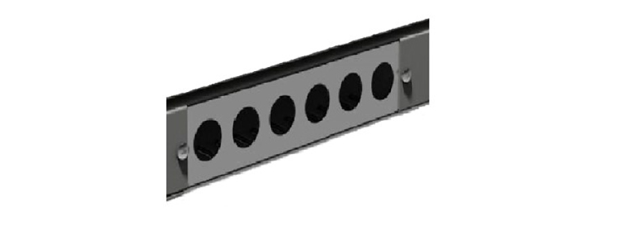 DaCe-BGT4 Kabelabfangung 6xM20