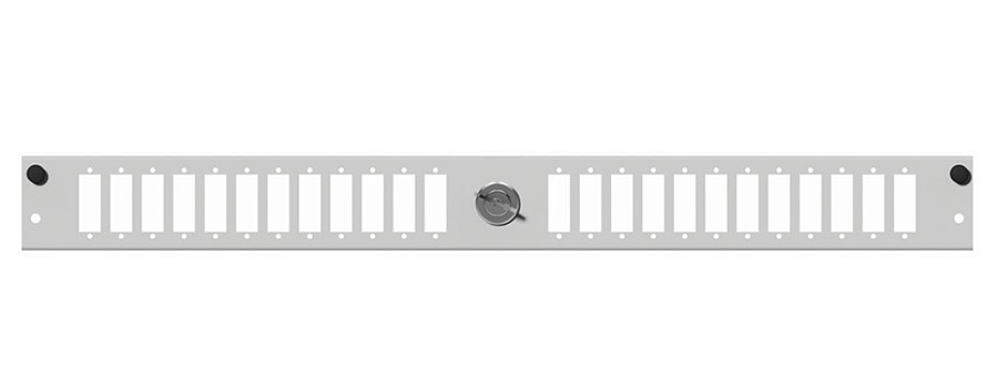 DaCe-Frontplatte 24xSC duplex, senkrecht, abschließbar für DaCe SSB1
