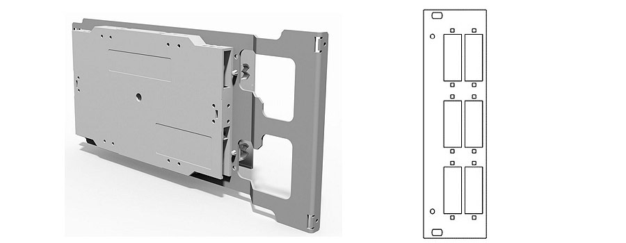 DaCe-Moduleinschub 6xSC duplex, 7TE