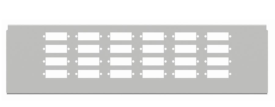 DaCe-WG1 Verteilerplatte 24xSC duplex